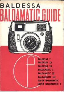 Balda Baldessa 1 manual. Camera Instructions.